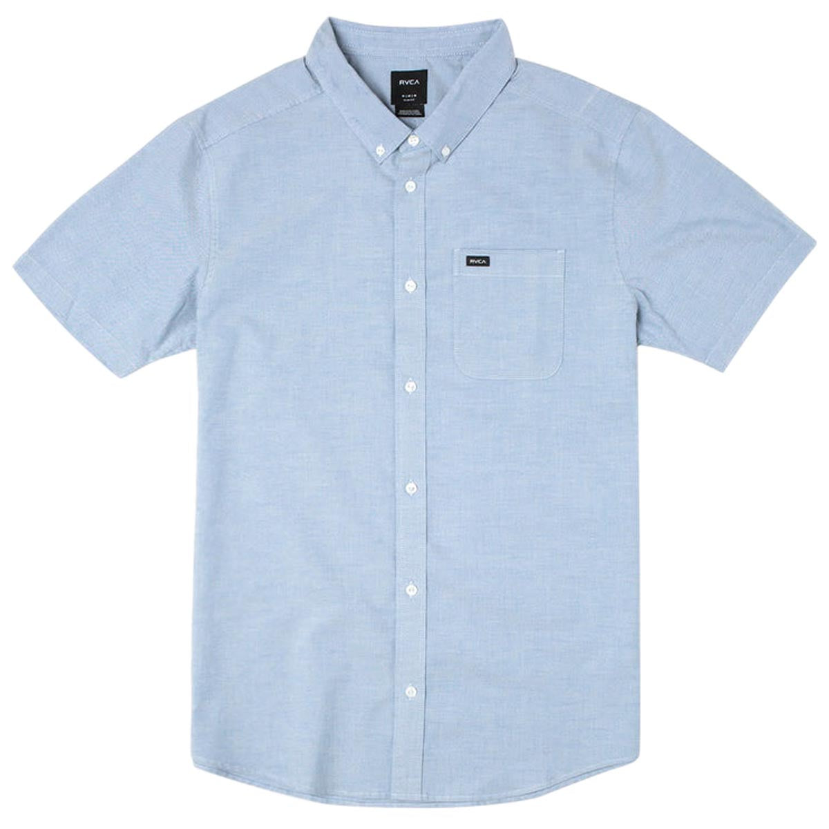 RVCA Thatll Do Stretch Shirt - Oxford Blue 2