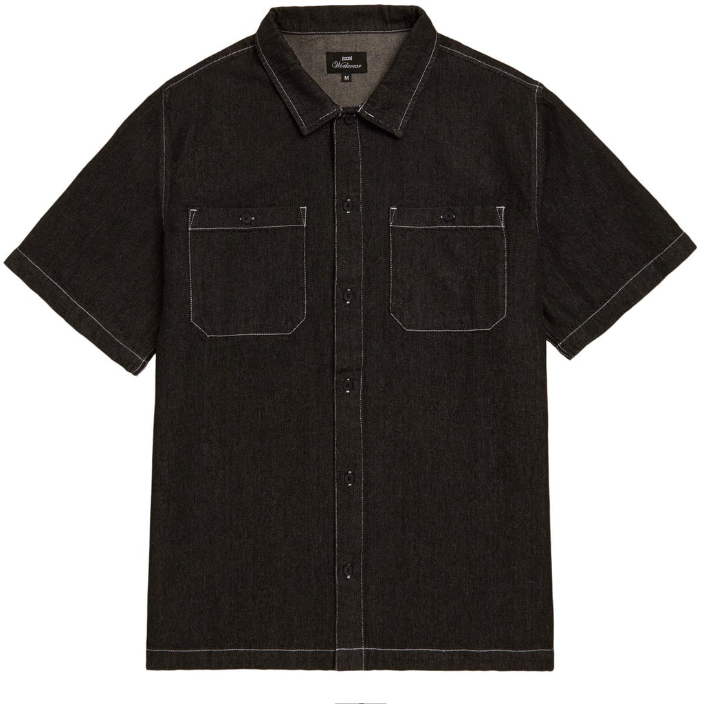 CCS Heavy Denim Work Shirt - Black