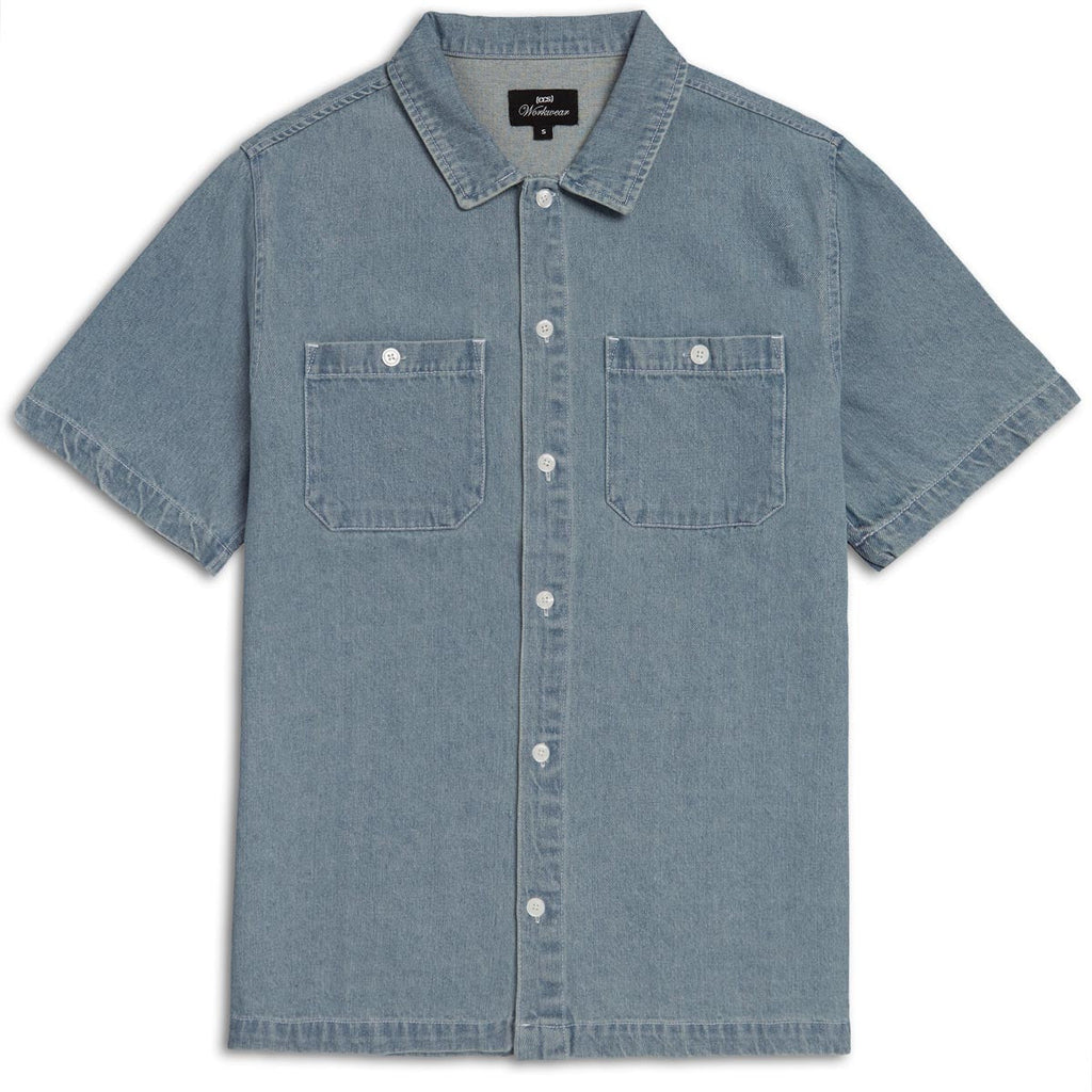 CCS Heavy Denim Work Shirt - Light Blue