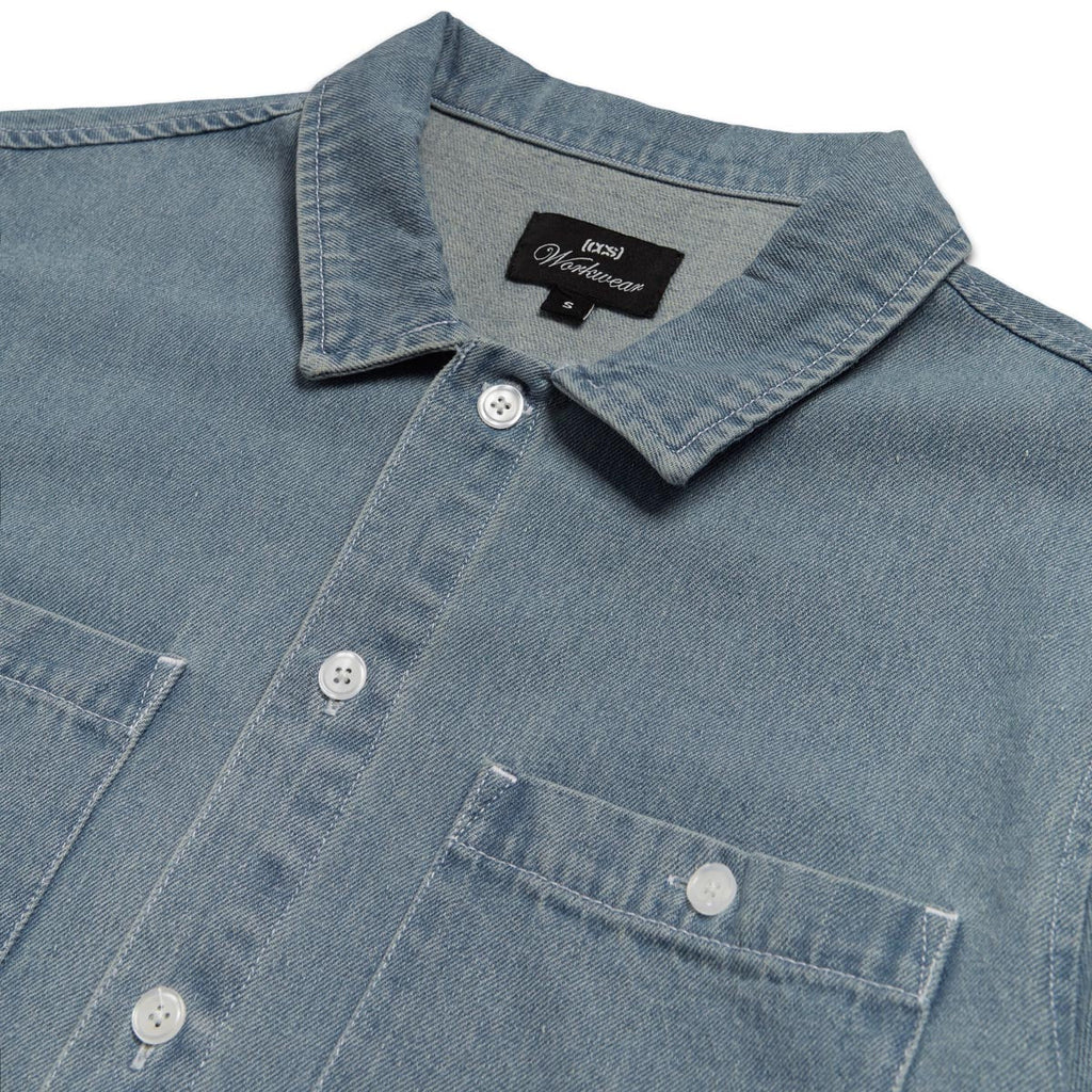 CCS Heavy Denim Work Shirt - Light Blue